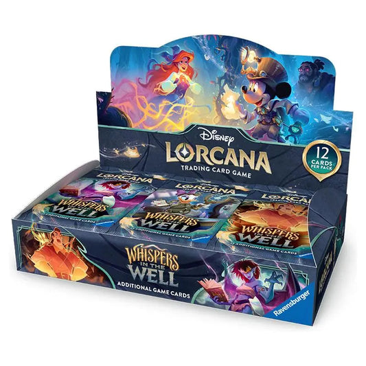 Disney Lorcana TCG: Whispers in the Well Booster Disney Lorcana card games