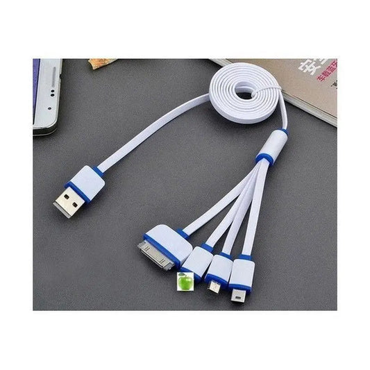 New Universal 4 In 1 USB Cable Multi Charger Line For Mobile Phone Unbranded Mobile Phones & Communication:Mobile Phone & PDA Accessories:Cables & Adapters