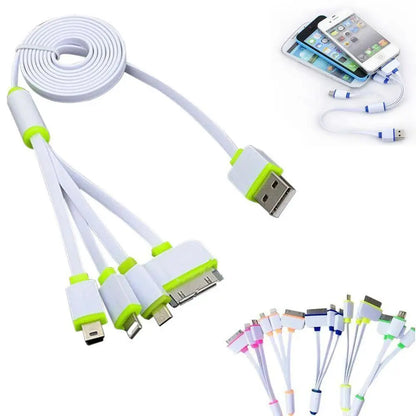 New Universal 4 In 1 USB Cable Multi Charger Line For Mobile Phone Unbranded Mobile Phones & Communication:Mobile Phone & PDA Accessories:Cables & Adapters