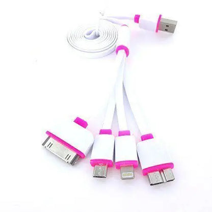 New Universal 4 In 1 USB Cable Multi Charger Line For Mobile Phone Unbranded Mobile Phones & Communication:Mobile Phone & PDA Accessories:Cables & Adapters