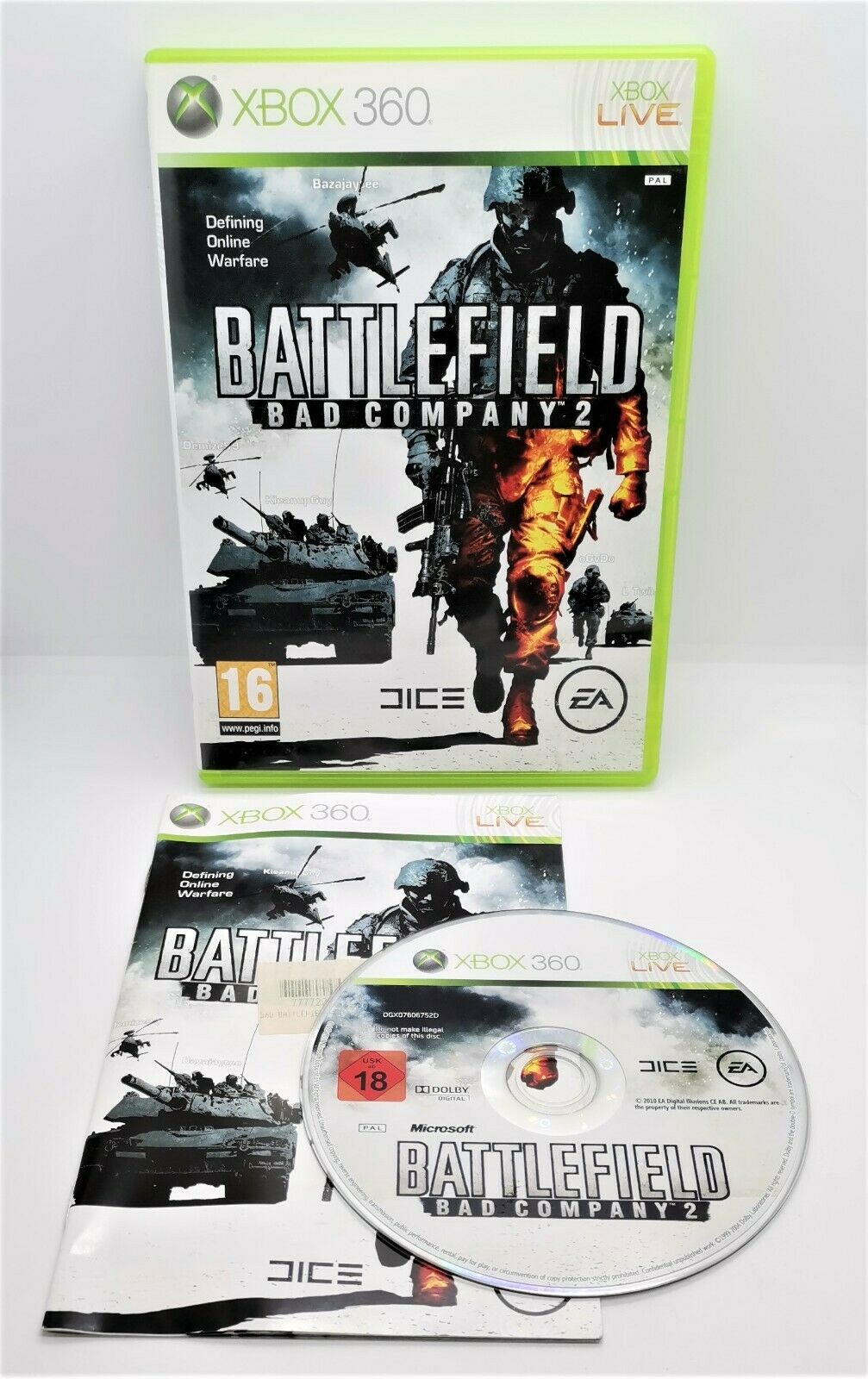 Battlefield Bad Company 2 Xbox 360 - saynama