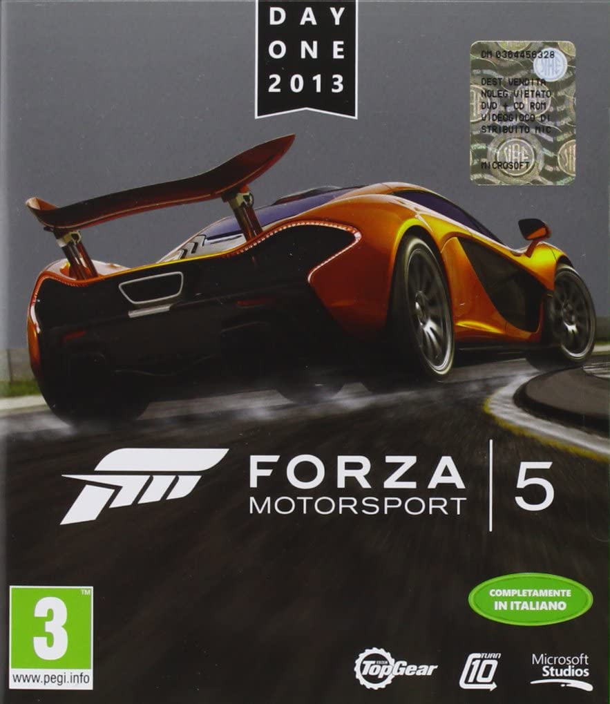 FORZA 5 DAY ONE 2013 XBOX GAME BRAND NEW WITH SEALED PACK. - saynama
