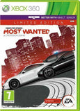 NEED FOR SPEED MOST WANTED XBOX 360 GAME LIMITED EDITION - saynama