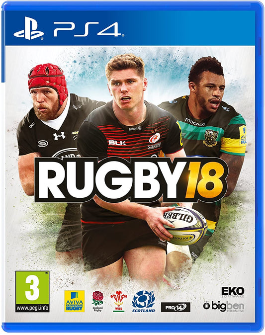 RUGBY 18 PS4 GAME BRAND NEW WITH SEALED PACK. - saynama