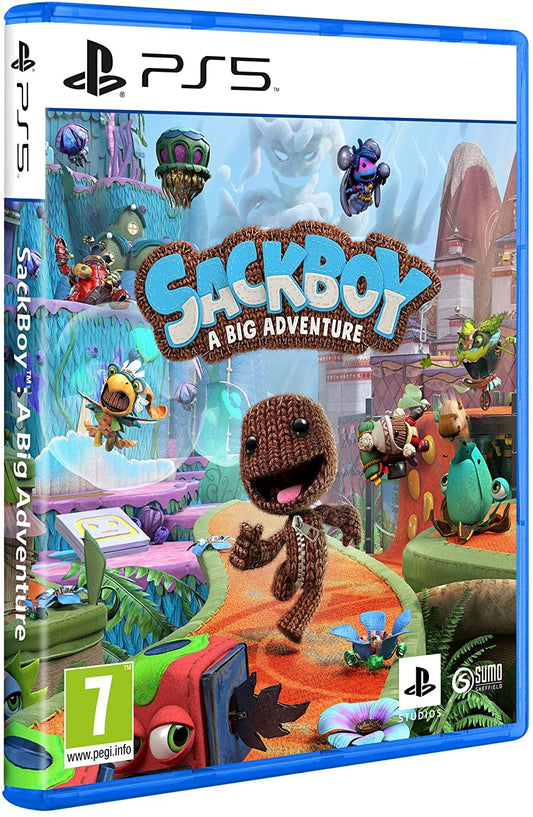 SACK BOY PS5 GAME BRAND NEW WITH SEALED PACK - saynama