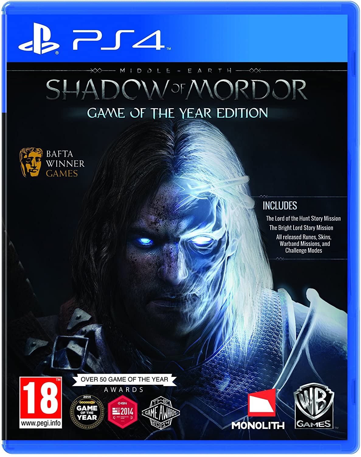 Middle-Earth: Shadow of Mordor GOTY (PS4) - saynama