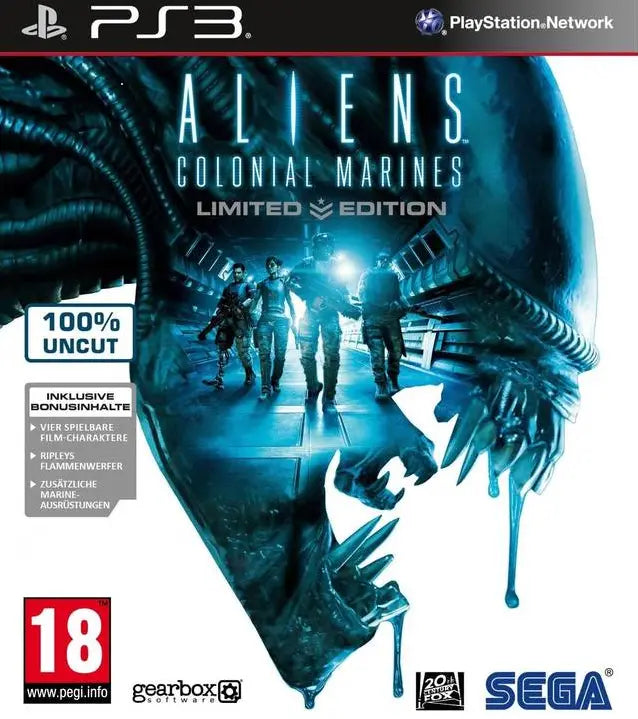 Alliens Colonial Marines Limited Edition (ps3) - saynama
