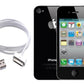 Apple iphone 4S 8gb(BLACK) LEBARA WITH USB cable - saynama