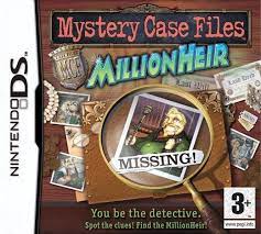 MYSTERY CASE FILES MILLION HEIR  (NINTENDO DS) MANOTREL