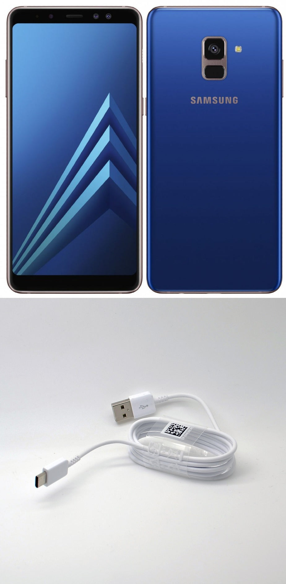 SAMSUNG A8 2018 (128GB)- BLUE - saynama