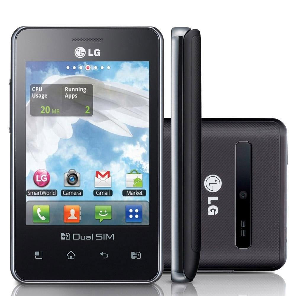 Lg Optimus L3 1Gb / 384Mb Ram / 3Mp / 1500 mAh Android apple saynama