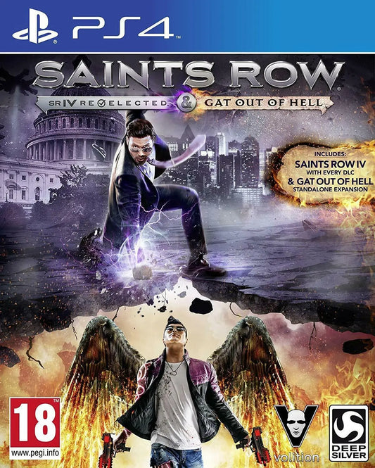 Saints Row IV - Re-Elected & Gat Out Of Hell for Sony PS4 PS4, playstation Games