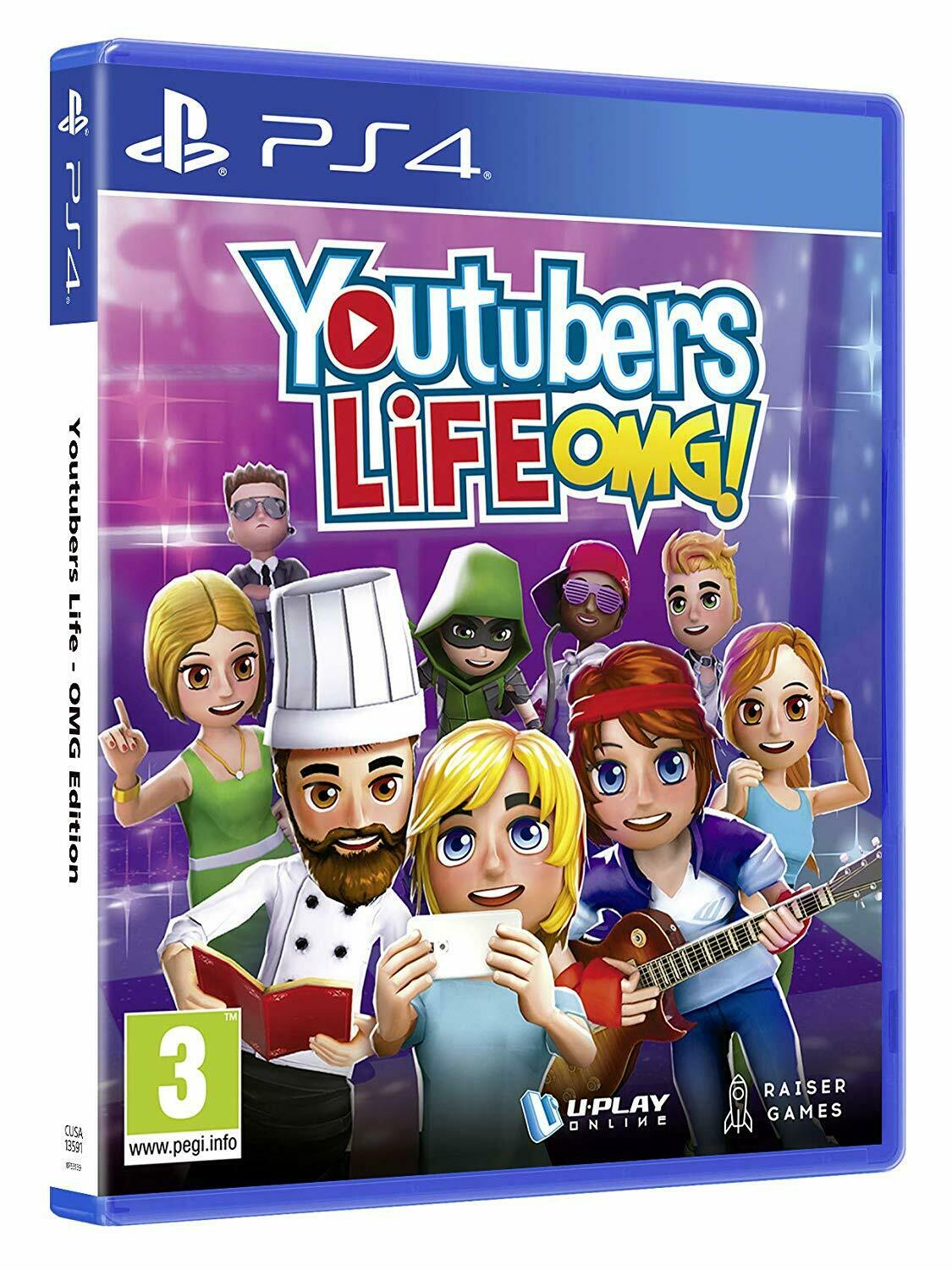 PlayStation 4 : Youtubers Life Omg! (PS4) VideoGames FREE Shipping, Save £s - saynama