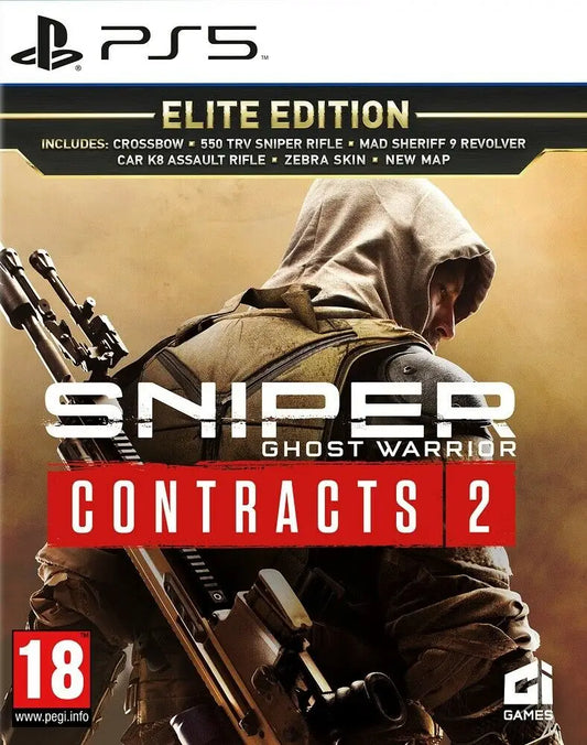 Sniper Ghost Warrior: Contracts 2 - Elite Edition | PS5 PlayStation 5 PS5 Video Game Console Accessories