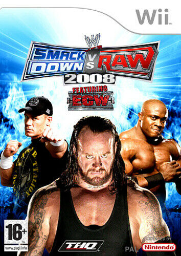 Nintendo Wii: SmackDown Vs Raw 2008 (Wii) - saynama