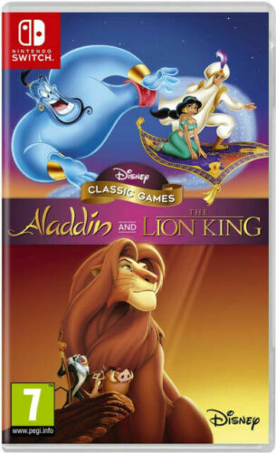 Nintendo Switch: Disney Classic Games: Aladdin and The Lion King - saynama