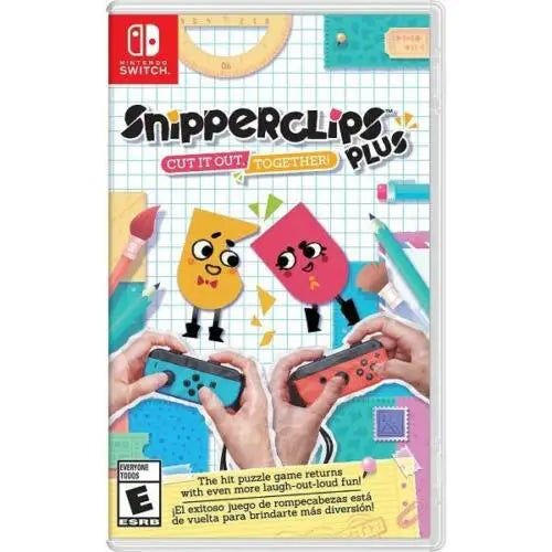 Snipper Clips Plus: Cut it out Together! (Nintendo Switch) Nintendo switch Video Game Console Accessories