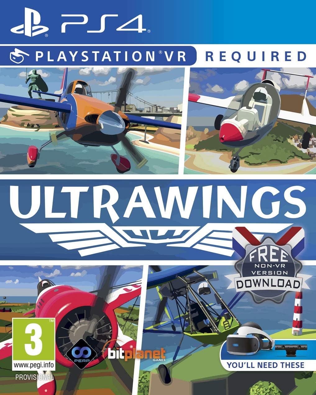 Ultrawings (PSVR) (PS4) brand new with sealed pack. - saynama